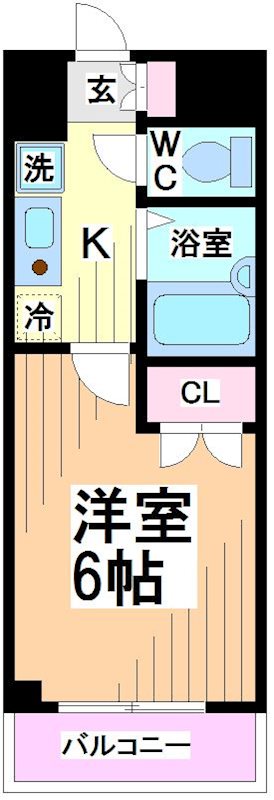 ガラ・シティ笹塚　 間取り