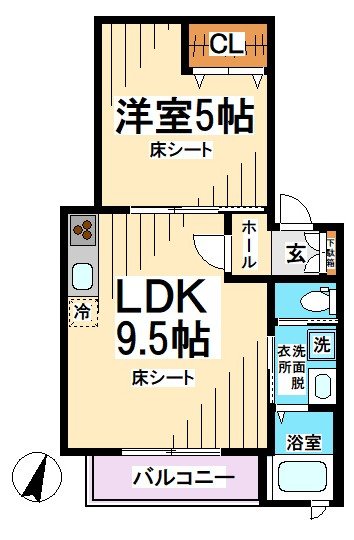 （仮称）杉並区和泉一丁目計画 間取り