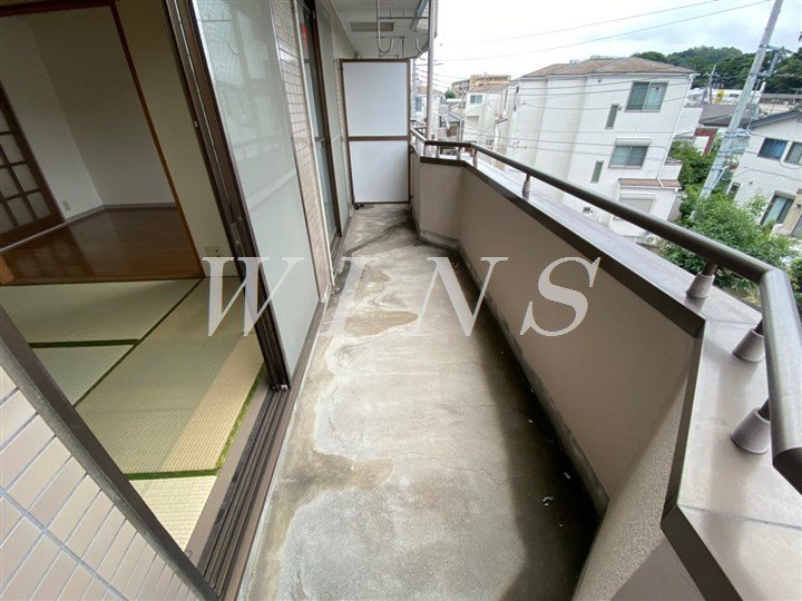 神奈川県川崎市多摩区枡形３丁目 ベランダ
