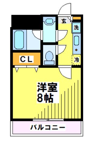 東京都調布市入間町１丁目 間取り