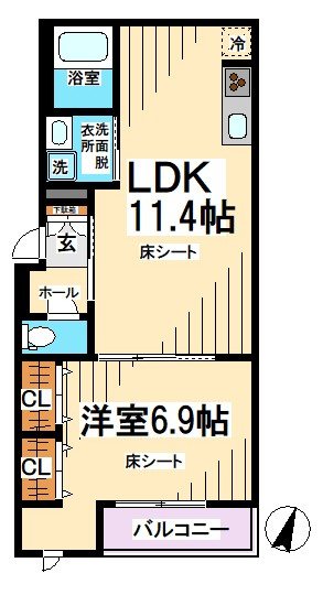 （仮称）杉並区和泉一丁目計画 間取り