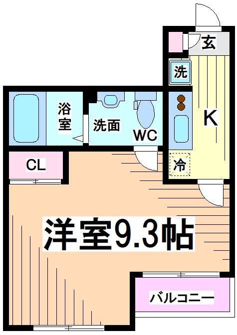 クラスタ笹塚   間取り