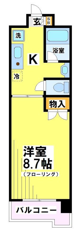 東京都府中市府中町１丁目 間取り