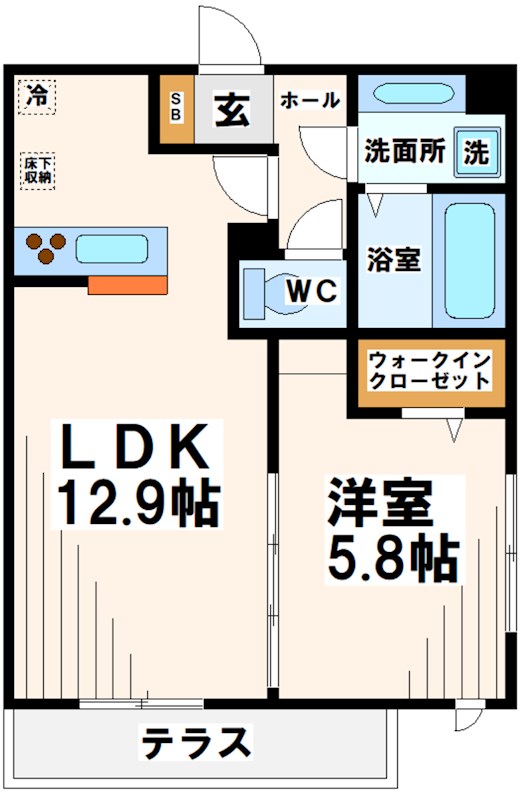 東京都府中市日新町２丁目 間取り