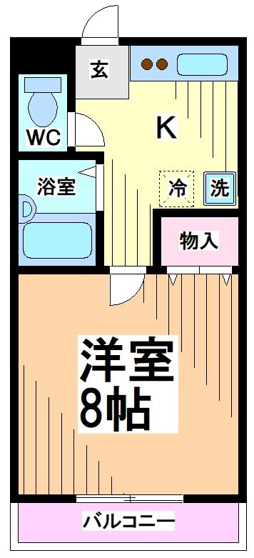 神奈川県川崎市多摩区中野島４丁目 間取り