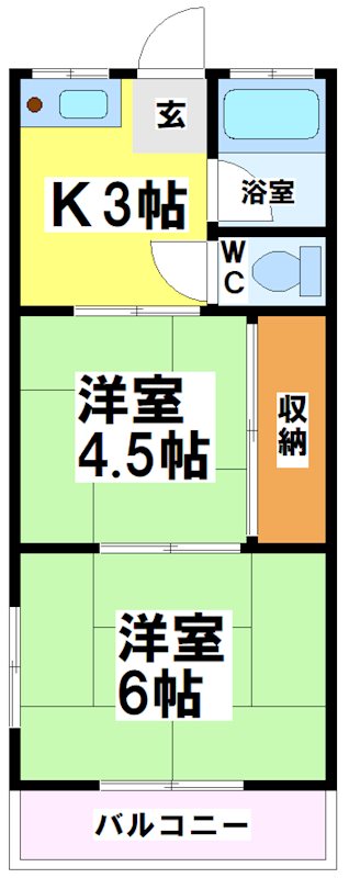 東京都三鷹市野崎１丁目 間取り