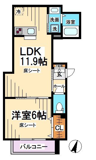 （仮称）杉並区和泉一丁目計画 間取り