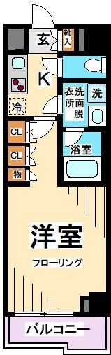 ルーブル方南町弐番館 間取り
