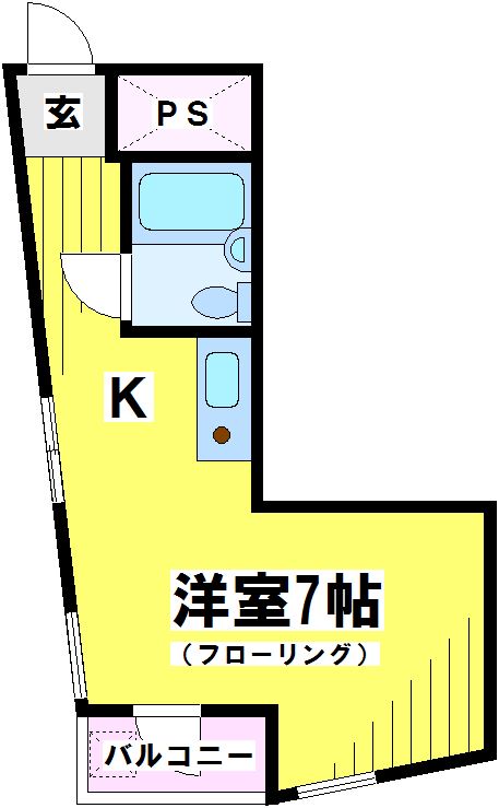 東京都府中市緑町３丁目 間取り
