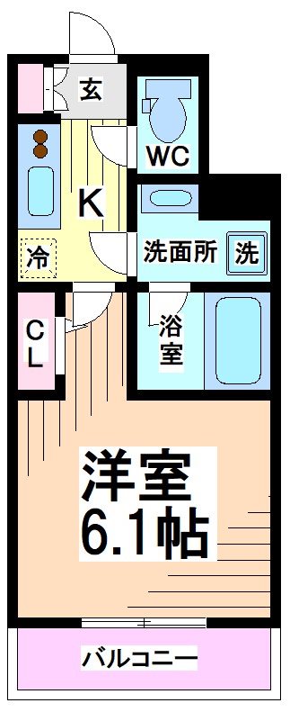 神奈川県川崎市多摩区宿河原２丁目 間取り