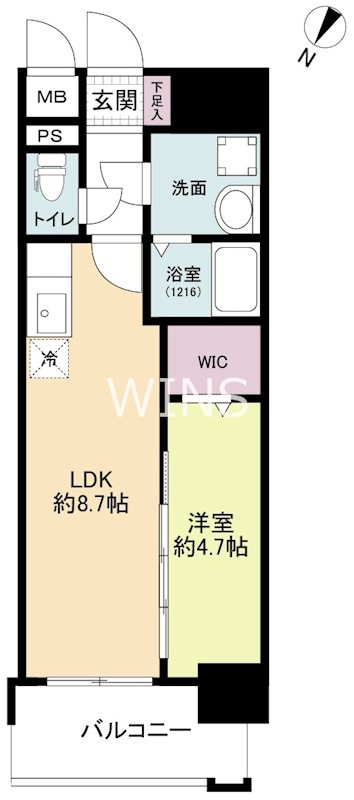 福岡県福岡市博多区神屋町 間取り