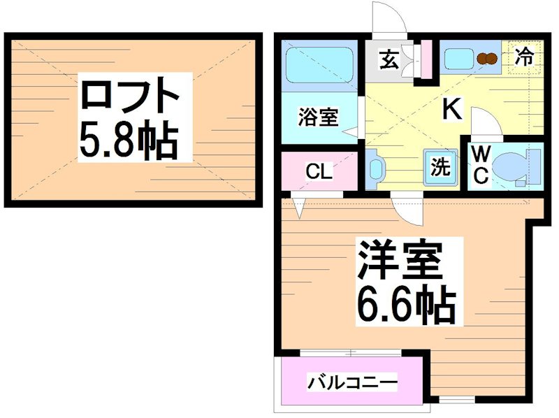 Privia笹塚 間取り