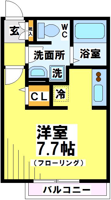 東京都府中市朝日町１丁目 間取り