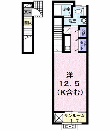 東京都府中市白糸台３丁目 間取り