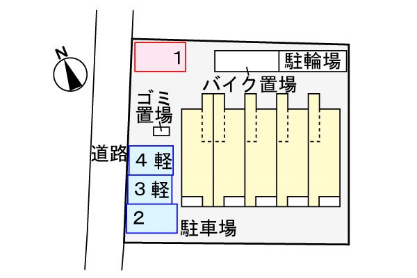 東京都府中市白糸台３丁目 駐車場
