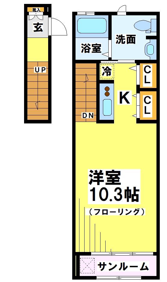 東京都府中市白糸台３丁目 間取り