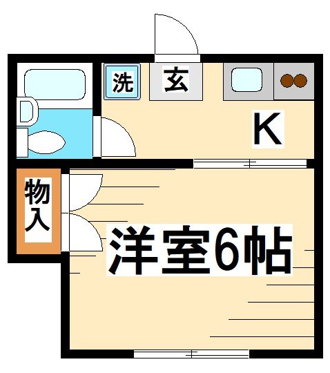 ヴィラ北沢 間取り
