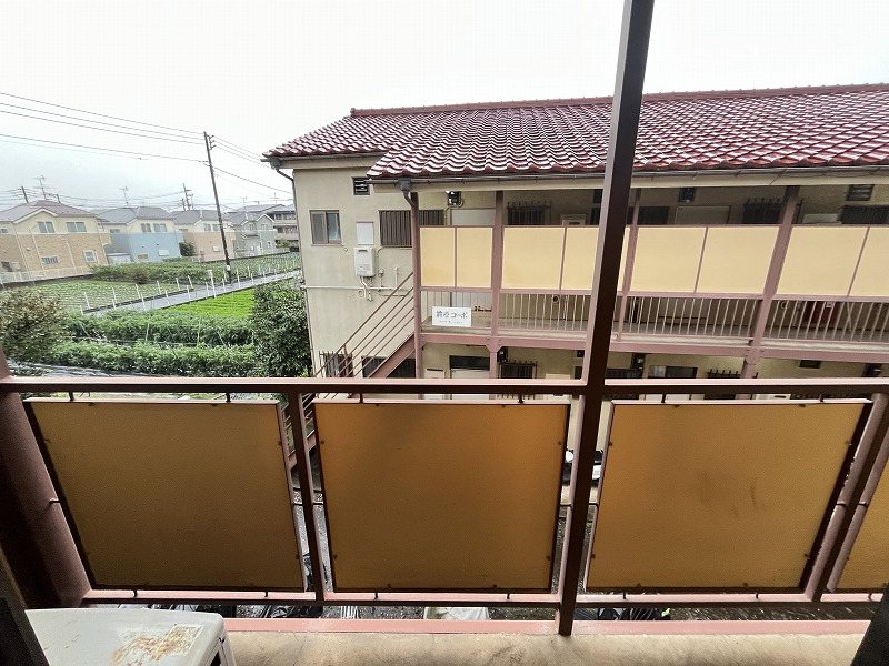 第一前原コーポ ベランダ