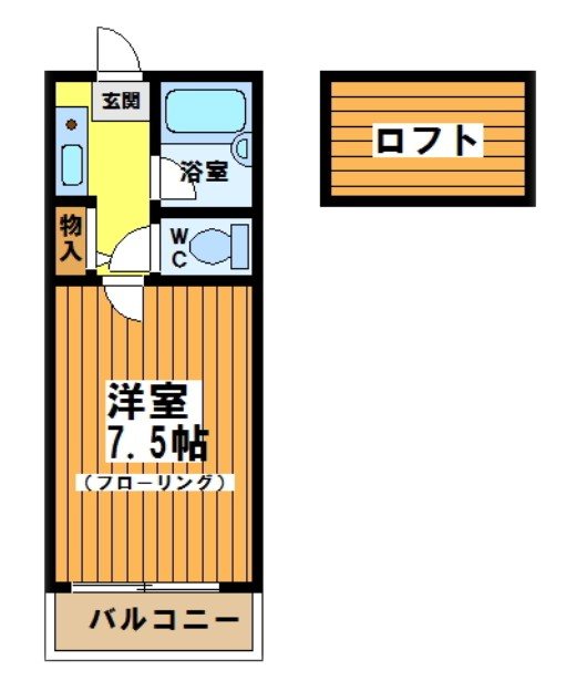 アバンテつつじヶ丘 間取り