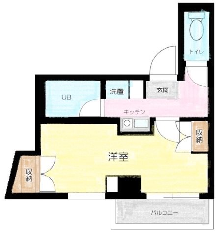 プレールカテリーナ代田橋  間取り