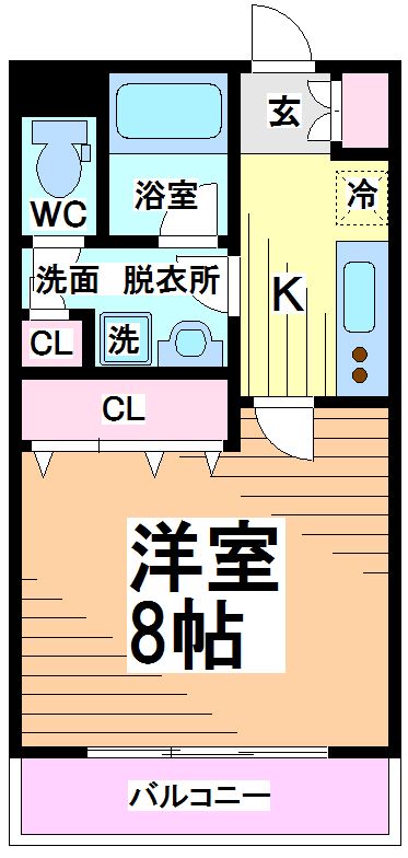 ガーデン杉並方南 間取り