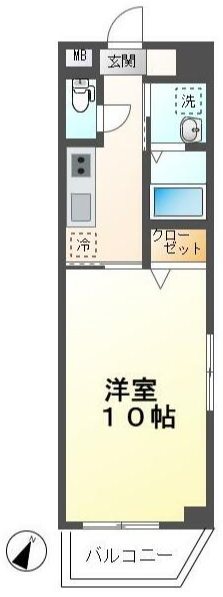東京都府中市白糸台６丁目 間取り