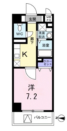東京都杉並区上高井戸１丁目 間取り