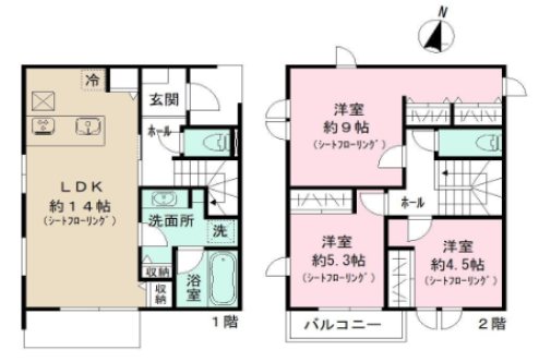 福岡県福岡市中央区草香江１丁目 間取り