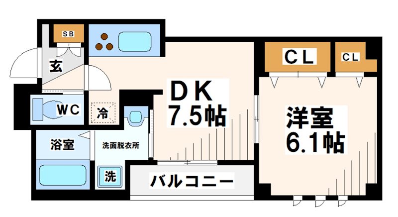 東京都府中市片町２丁目 間取り