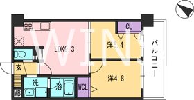 福岡県福岡市博多区豊２丁目 間取り