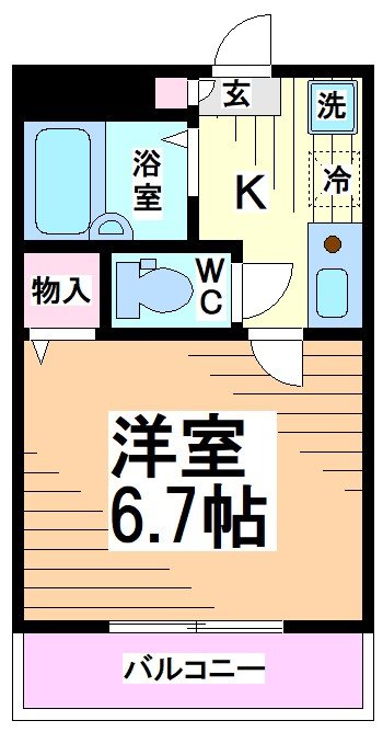 神奈川県川崎市多摩区登戸 間取り