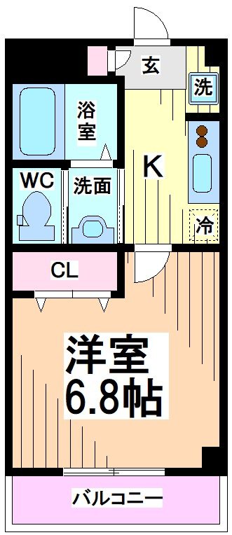 神奈川県川崎市多摩区登戸 間取り