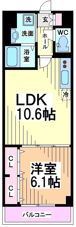 神奈川県川崎市多摩区登戸 間取り