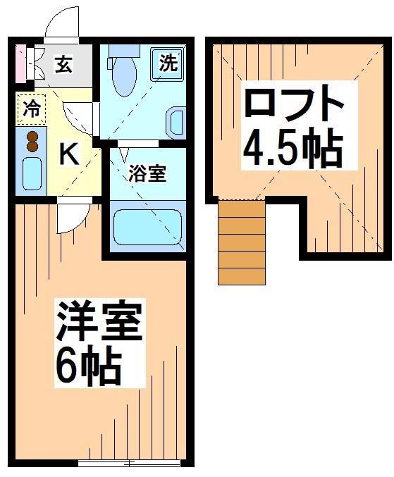 神奈川県川崎市多摩区宿河原６丁目 間取り
