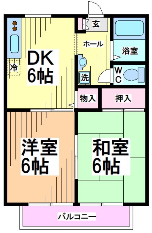 神奈川県川崎市多摩区菅馬場１丁目 間取り