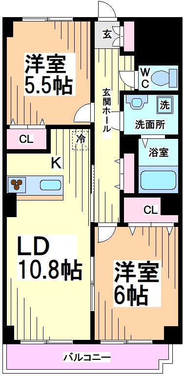神奈川県川崎市多摩区菅５丁目 間取り