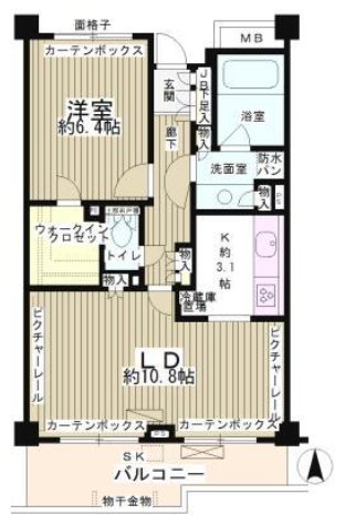 クラッサ成城 間取り