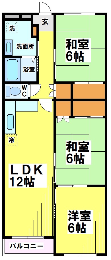 東京都府中市押立町２丁目 間取り