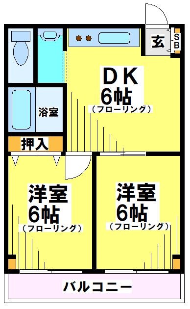 東京都調布市仙川町１丁目 間取り