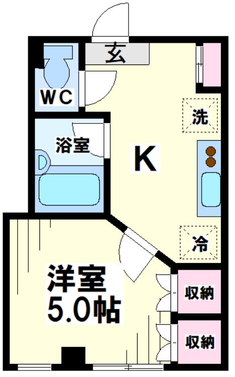 ハイツパインツリー 間取り
