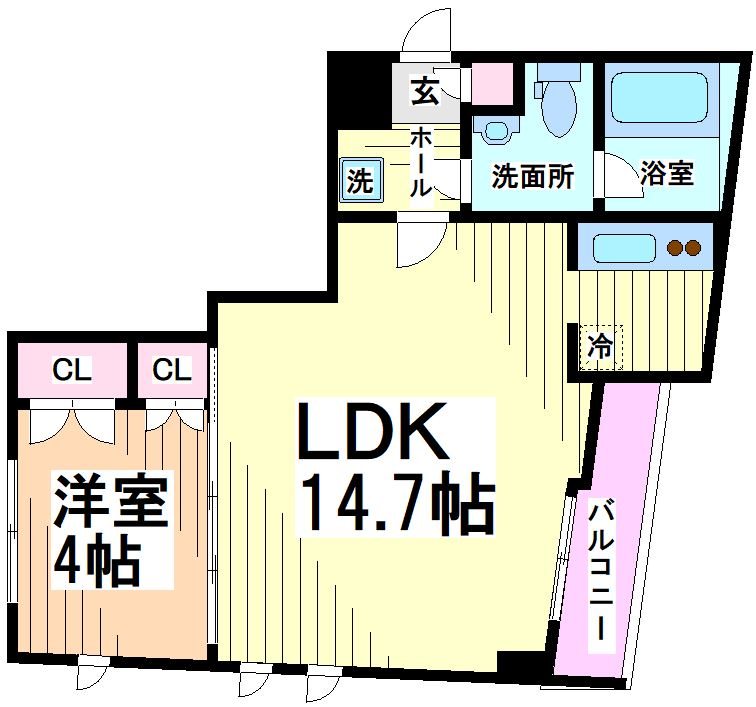 No.8ゼルコバマンション 間取り