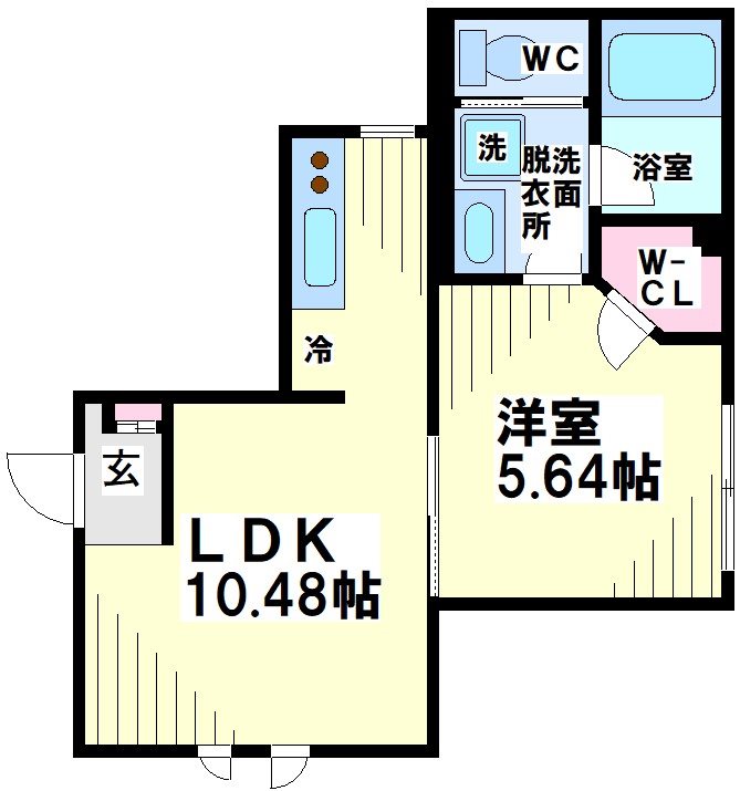 ファレール参宮橋 間取り
