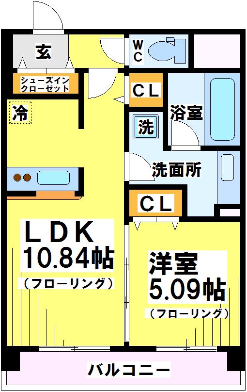 東京都府中市府中町２丁目 間取り