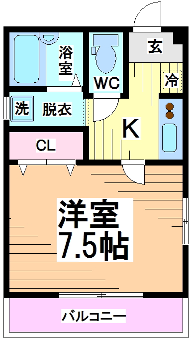 ルキヤ幡ヶ谷 間取り