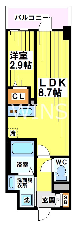 福岡県福岡市博多区奈良屋町 間取り