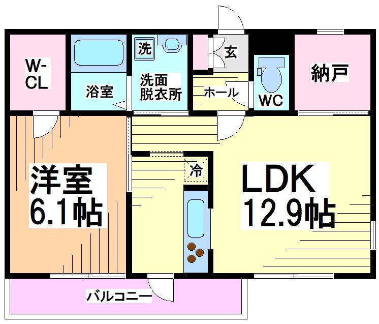 神奈川県川崎市多摩区生田１丁目 間取り