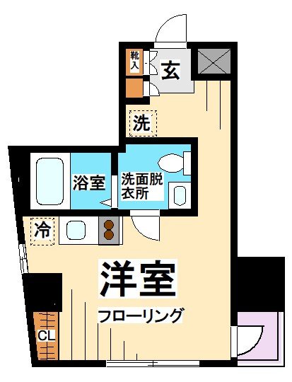 キャッスルマンション幡ヶ谷 間取り