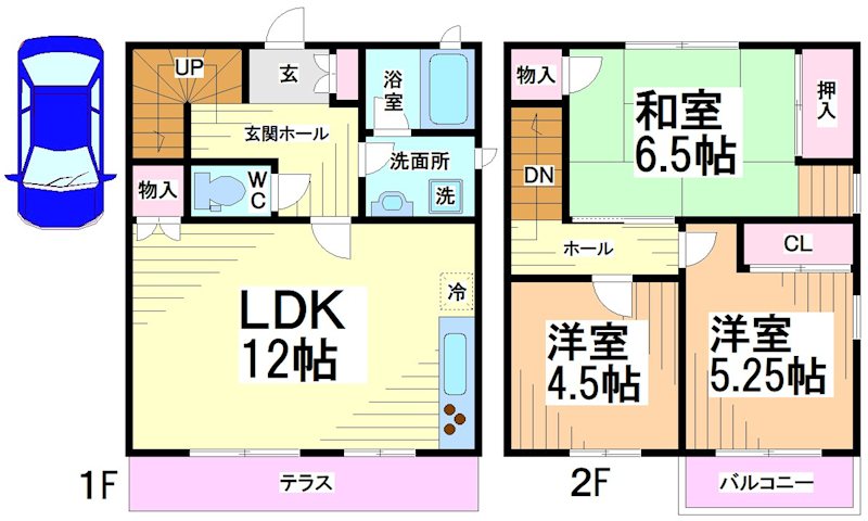 神奈川県川崎市多摩区菅仙谷２丁目 間取り