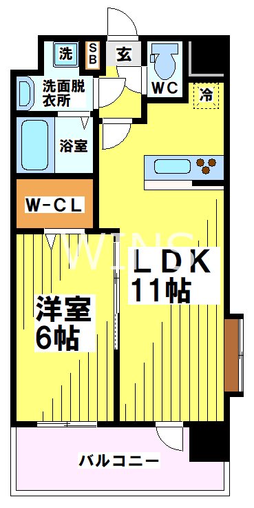 福岡県福岡市東区松田３丁目 間取り