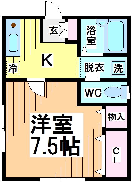 レレラ笹塚　 間取り
